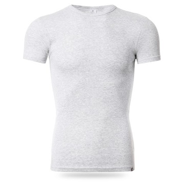 МУЖСКАЯ ХЛОПКОВАЯ ФУТБОЛКА СЕРАЯ ПРИГЛАШЕННАЯ ХЛОПКОВАЯ ФУТБОЛКА MORAJ M, 2 шт.