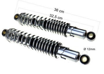 АМОРТИЗАТОР ЗАДНИЕ ТЕЛЕСКОПЫ ЗАДНИЙ комплект WSK 125 3 175