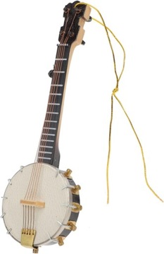 Model Banjo Wystrój Vintage Ozdoba Na Skrzypce Instrumentos Musicales