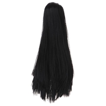 Скульптура головы BJD 1/6 с куклой с черными прямыми волосами