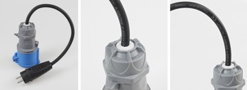 РОЗЕТКА ПЕРЕХОДНИКА CEE 32/3 ПЕРЕХОДНИК ДЛЯ КЕМПИНГА РЕДУКЦИЯ 32А 230В