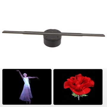 ПРОЕКТОР С 3D ГОЛОГРАММОЙ 420MM 224LED 800*480