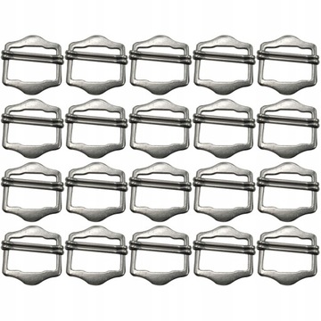 50pcs wielokrotne klamry klamry pasa pasa