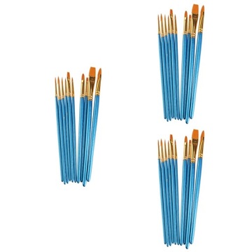 Набор миниатюрных кистей для рисования детских ногтей