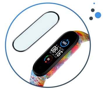 РЕМЕНЬ СО СТЕКЛОМ для XIAOMI MI BAND 5 — МНОГИЕ ДИЗАЙНЫ