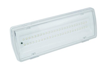Lampa awaryjna 50 diod LED kompletna do zabudowy + akumulator