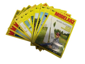 Modelarz Miesięcznik 1/2/3/4/5/6/7/8/10/11/12 1996