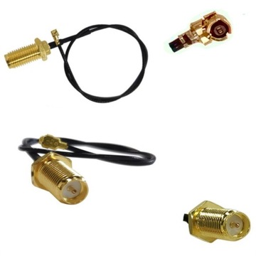Adapter U.FL IPEX IPX - SMA RP ŻEŃSKIE 1,13mm 20cm