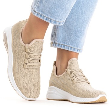 Buty sportowe sneakersy modne wsuwane lekkie Axim