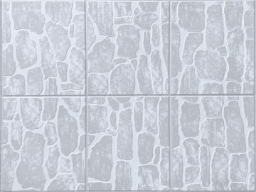 PŁYTKA ŚCIENNA PCV 3D JASNA SZARA SKAŁA 24