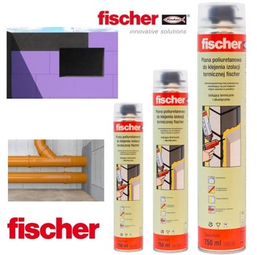 Клей для пенополистирола XPS для изоляции из пенополистирола P750 Fischer, FOAM CLUE