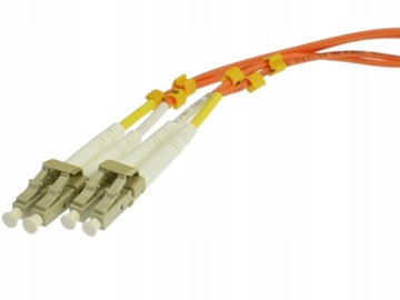NEKU Patchcord światłowód FO MM LC-LC 50/125 3m