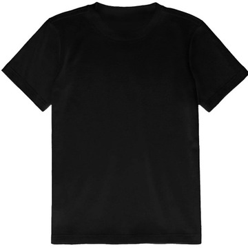 NAJLEPSZA KOSZULKA T-SHIRT DZIECIĘCA DLA DZIECI CZARNA 104 JAKOŚĆ