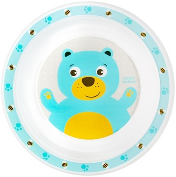 ТАРЕЛКА CANPOL ПЛАСТИКОВАЯ ТАРЕЛКА МИЛЫЕ ЖИВОТНЫЕ