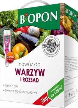 Nawóz Do Warzyw 3kg Biopon