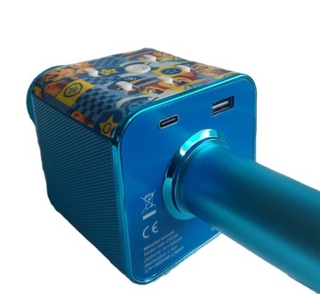 PAW PATROL БЕСПРОВОДНОЙ МИКРОФОН КАРАОКЕ BLUETOOTH CHASE PAW PATROL