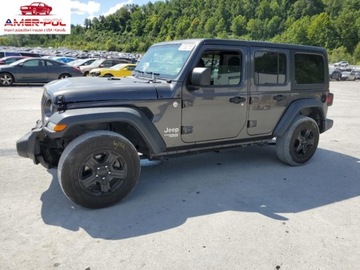 Jeep Wrangler IV 2020 Jeep Wrangler 2020r. Unlimited Sport, od ubezpieczalni 3.6 Benzyna 285KM