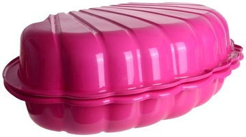 Песочница для бассейна SHELL 2в1, закрытая, 2 части