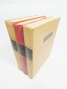 Atlas anatomii człowieka TOM 1 - 2 - 3 komplet Simielnikow