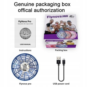 FLYNOVA PRO Летающий шар Бумеранг Дрон-спиннер