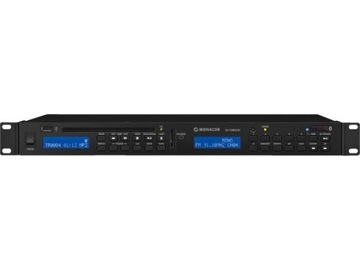 MONACOR CD-112RDS/BT - Odtwarzacz CD/MP3 z tunerem