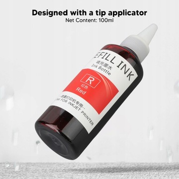 ШТАМП И ЧЕРНИЛА ДЛЯ ШТАМПОВ 100 МЛ КРАСНЫЕ