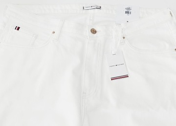 Spodnie jeansy Tommy Hilfiger ecru W36xL32 E8E5