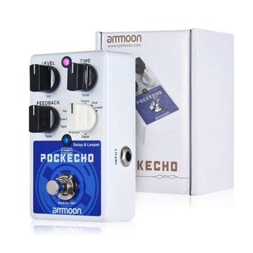 Ammoon POCKECHO Delay Looper Гитарный эффект