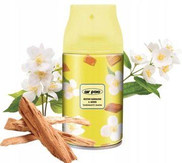 Air Polo wkład 250 ml Drzewo Sandałowe i jaśmin automatic