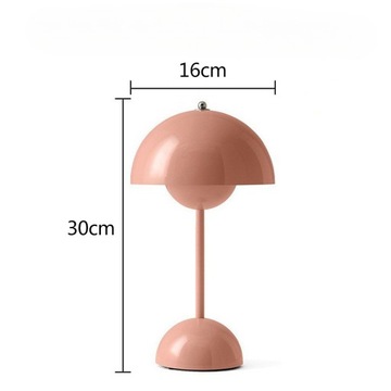 LAMPKA NOCNA LED STOŁOWA GRZYBOWA DOTYK USB AKUMULATOR DO KAWIARNI I BARU