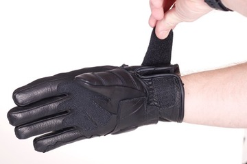 КОЖАНЫЕ МОТОЦИКЛОВЫЕ ПЕРЧАТКИ HUSAR XR ONE, черные