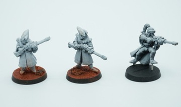 Warhammer 40k Eldar Rangers zestaw 3 figurki metal