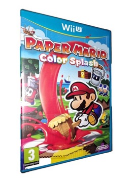 Paper Mario Color Splash - NOWA! - Nintendo Wii U WiiU