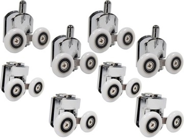 Ролики для душевой кабины, комплект колес, 8 роликов.