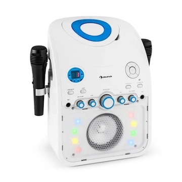 ODTWARZACZ AUNA KARAOKE CD BLUETOOTH AUX MIKROFON