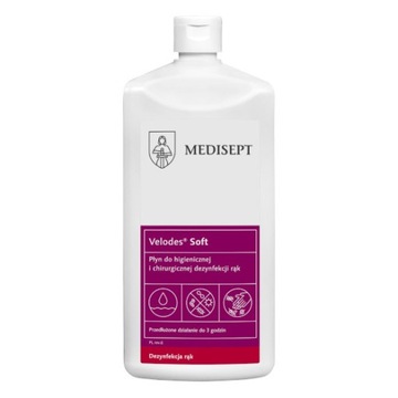 Velodes Soft 1l ML559 Płyn do dezynfekcji rąk