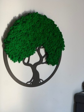 ПОДАРОЧНОЕ деревце ЖИЗНИ ДЕРЕВО СЧАСТЬЯ ЖИВАЯ КАРТИНА мох мох БОНСАЙ