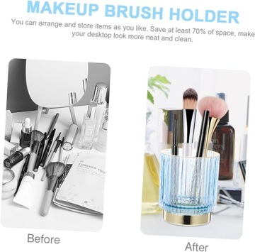 Стеклянный держатель для вазы, настольный органайзер, ящик для хранения