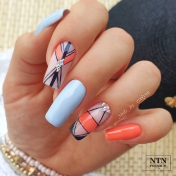 NTN гибридный лак для ногтей цвет UV LED 156