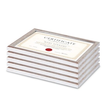 Серебряная фоторамка Деревянная рамка 13x18 5шт