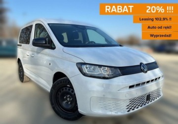 Volkswagen Caddy V Caddy 2.0 TDI 102KM 2025 Volkswagen Caddy Osobowy 2.0 TDI 102KM Manualna r. o. 2755 mm 2.0 Diesel