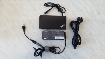 ДОК-СТАНЦИЯ LENOVO для ЙОГИ, УГЛЕРОД + БЛОК ПИТАНИЯ