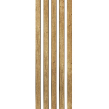 Lamele mdf 27x12 x 2600 mm- zestaw -Promocja !