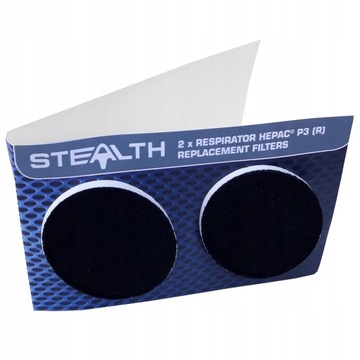 Угольные фильтры для полумаски STEALTH P3 HEPAC НАБОР