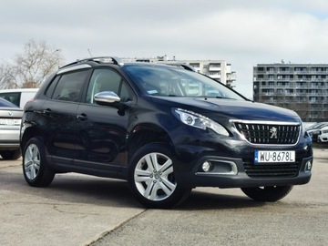 Peugeot 2008 I SUV Facelifting 1.2 PureTech 82KM 2018 PEUGEOT 2008 53554km, Manual, 1.2 PURETECH 82KM, Nawigacja, VAT23%