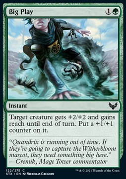 Karta Magic MTG Big Play