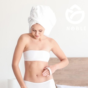 2x антицеллюлитная щетка для сухого массажа тела и лица NOBLE