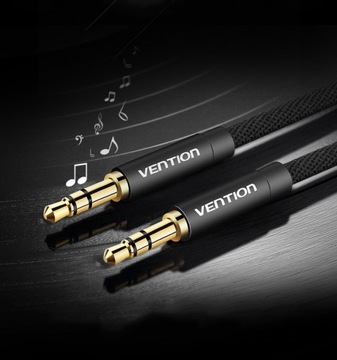 VENTION OFC Jack-Jack 3,5мм AUX ПВХ + Оплетка 0,5м
