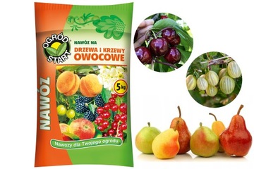 NAWÓZ WIELOSKŁADNIKOWY NA DRZEWA I KRZEWY OWOCOWE 5KG