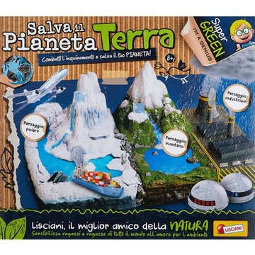 LISCIANI GRA EDUKACYJNA OCAL PLANETĘ ZIEMIĘ +8 LAT